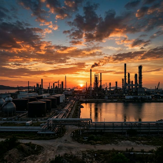 Oil refinery