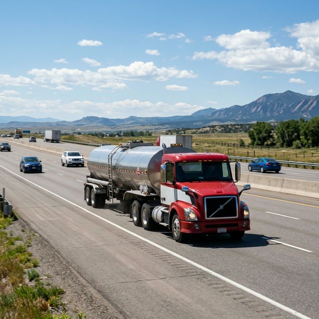 Logistics truck